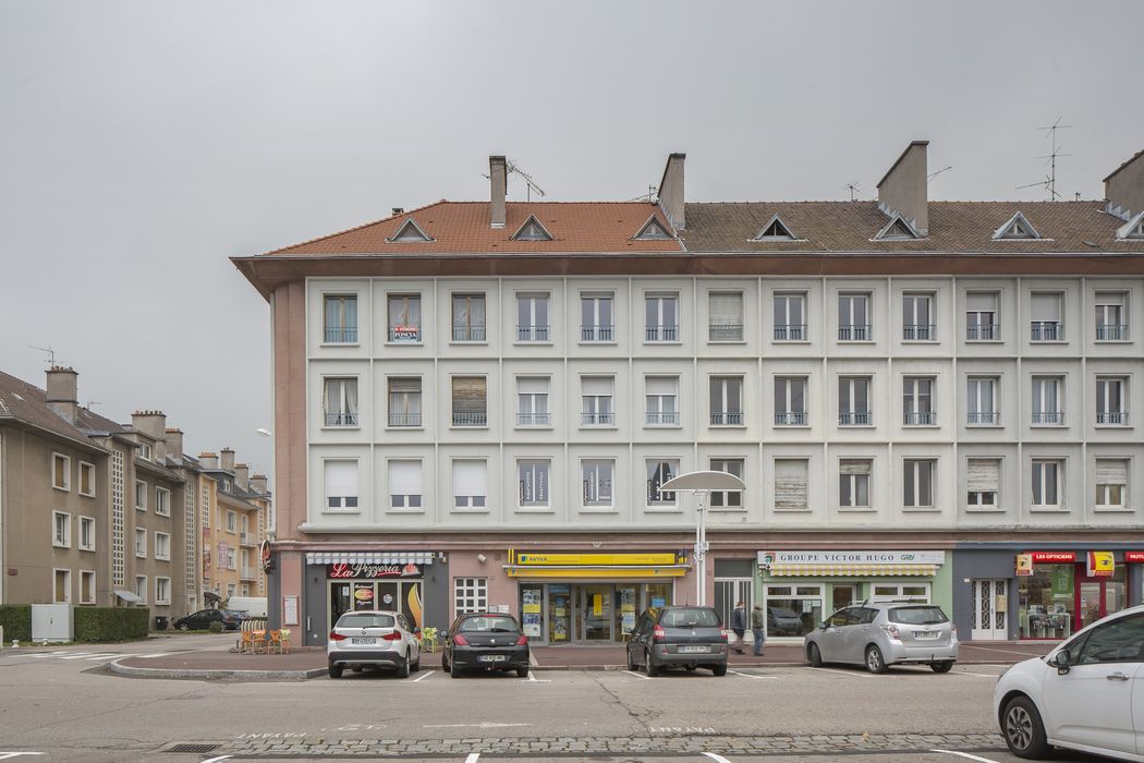 Secteur urbain de la seconde reconstruction