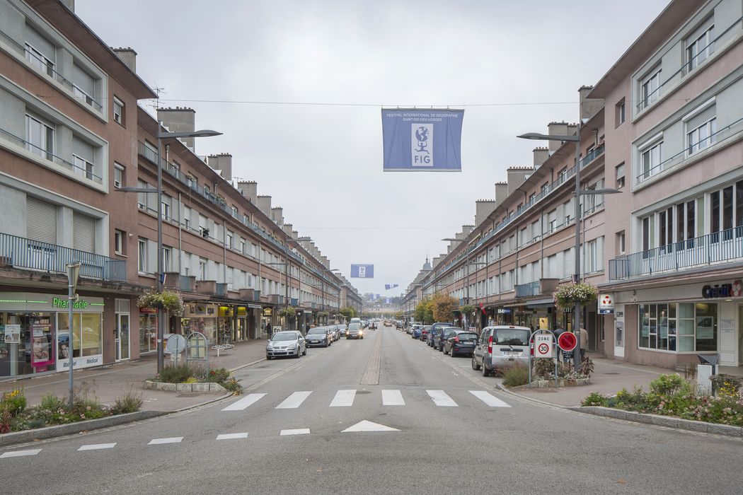 Secteur urbain de la seconde reconstruction