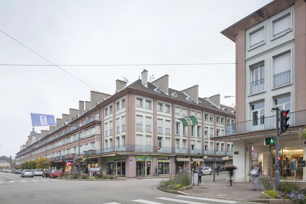 Secteur urbain de la seconde reconstruction