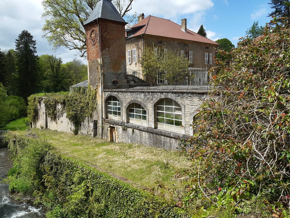 vue partielle du domaine depuis le Sud-Est