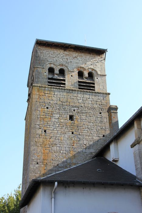 clocher, vue générale