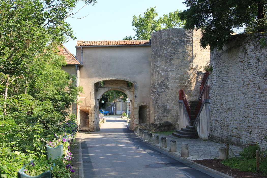 élévation sud, vue partielle