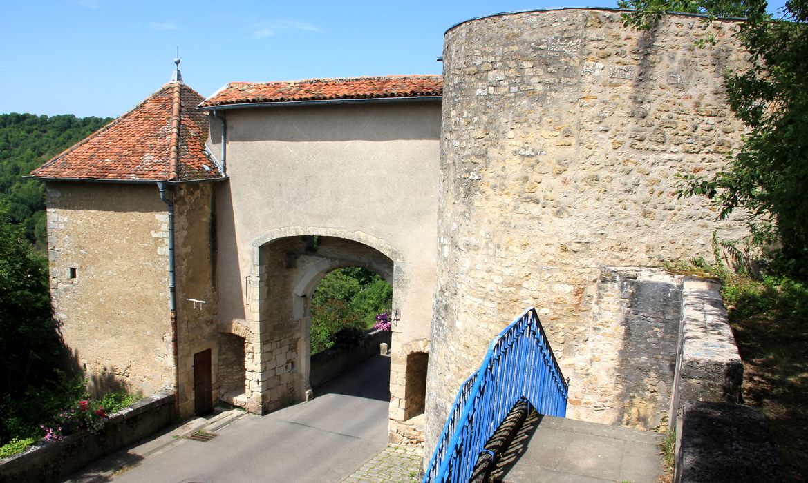 élévation sud, vue générale