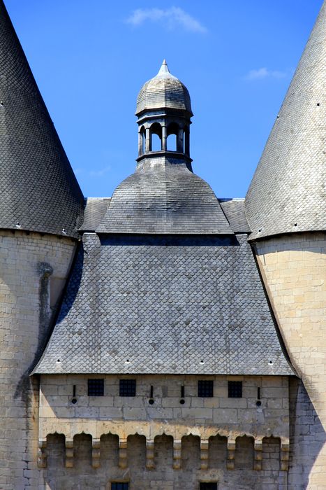 élévation sud, vue partielle