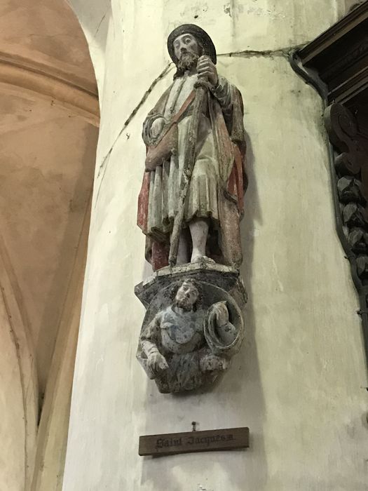 statue : Saint Jacques le Majeur