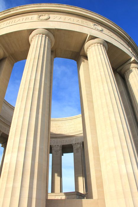 vue partielle monument commémoratif américain