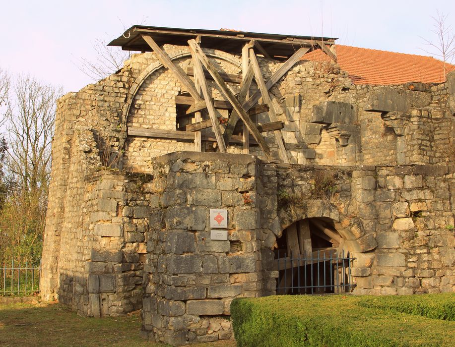 vue générale des ruines