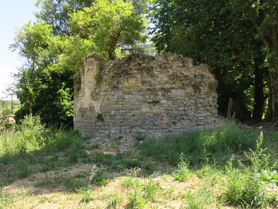 vue partielle des vestiges