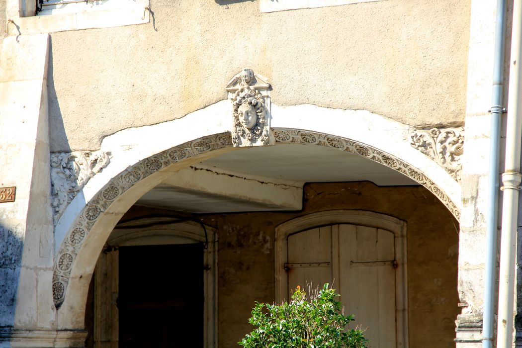 façade sur rue, détail