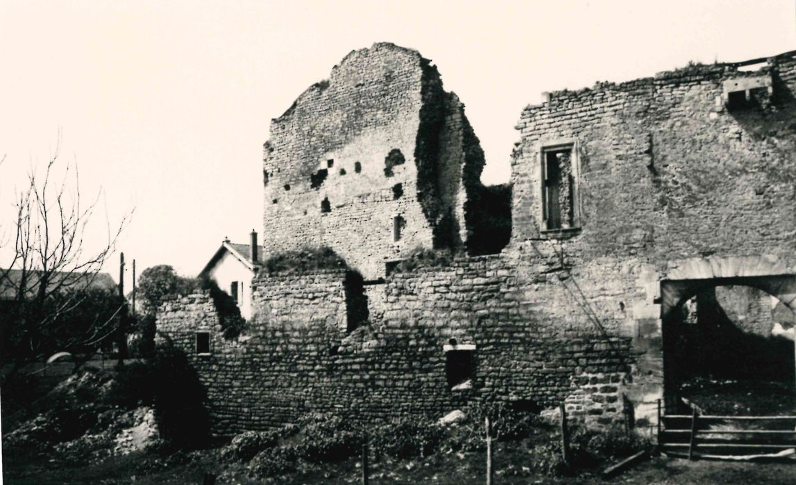 vue partielle des ruines