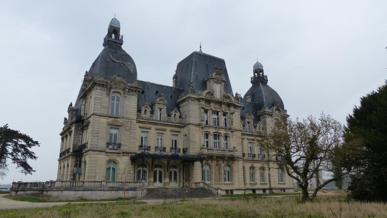 façade sud-ouest, vue partielle