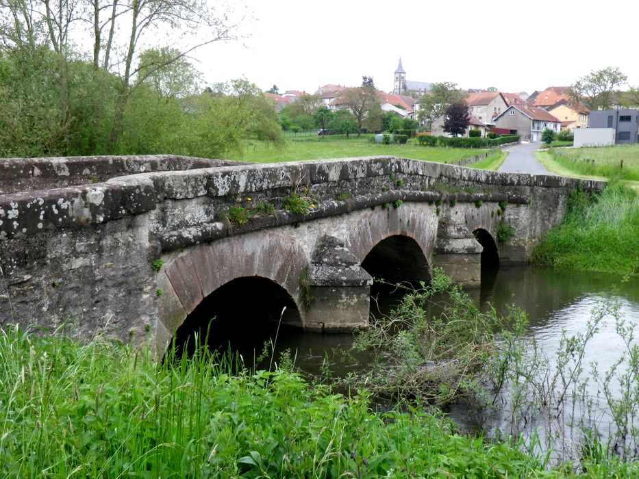 vue générale du pont dans son environnement