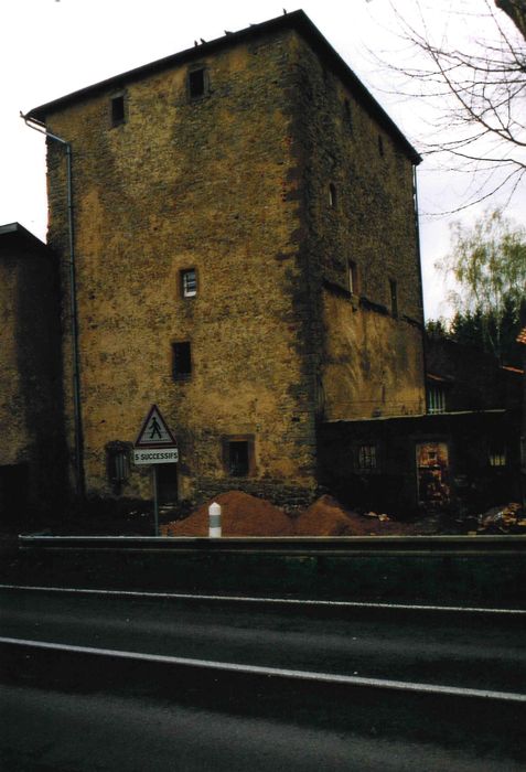 tour, élévations nord et ouest