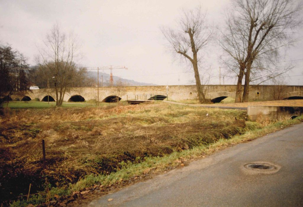 vue générale du pont dans son environnement