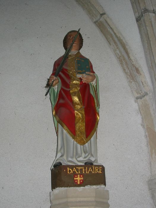 statue : Saint Bathaire