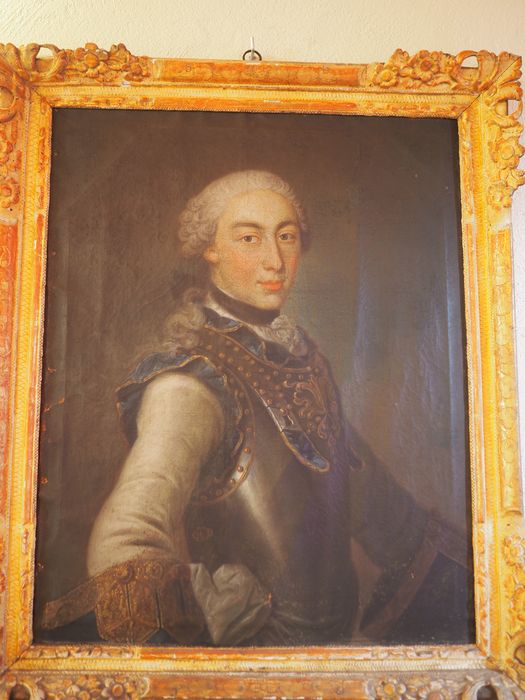 tableau : Portrait de Dieudonné Gabriel, comte Humbert de Girecourt (1735-1795), cadre