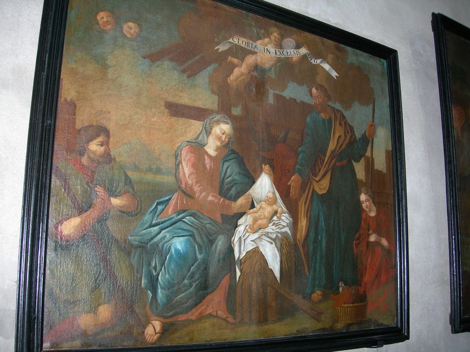 tableau : Adoration des bergers (l')