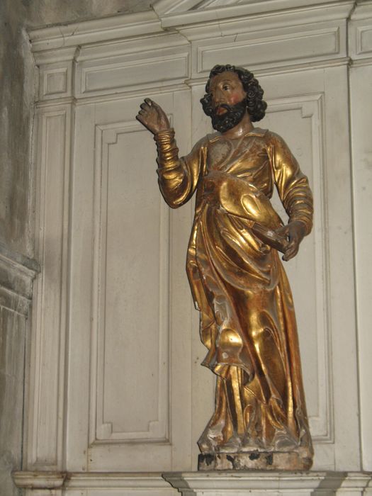 statue : Saint apôtre - © Ministère de la Culture (France), Direction Régionale des Affaires Culturelles ddu Grand Est – Tous droits réservés