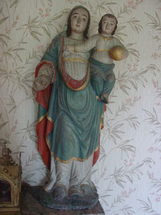 statue : Vierge à l'Enfant - © Ministère de la Culture (France), Direction Régionale des Affaires Culturelles du Grand Est – Tous droits réservés