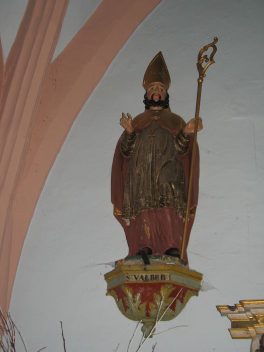 statue : Saint Valbert