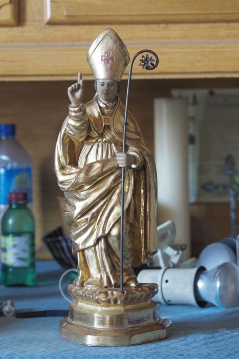 statuette de confrérie : Saint Blaise