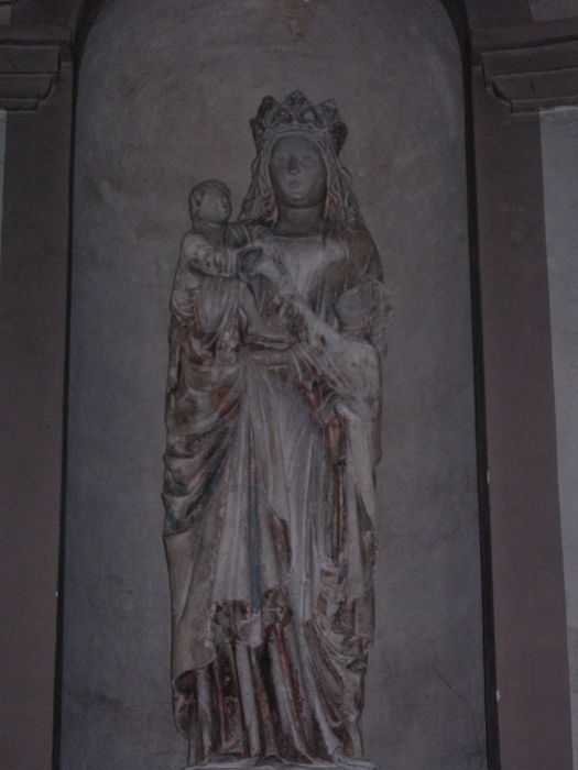 statue : Vierge à l'Enfant dite Vierge à l'oiseau