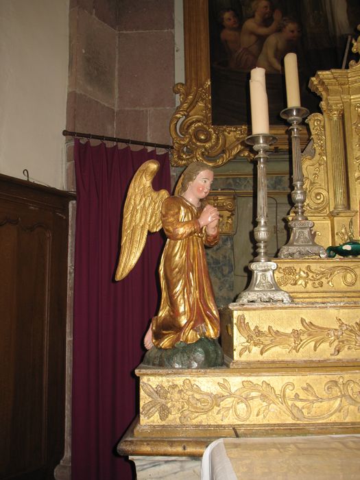 statue : Ange adorateur - © Ministère de la Culture (France), Direction Régionale des Affaires Culturelles du Grand Est – Tous droits réservés