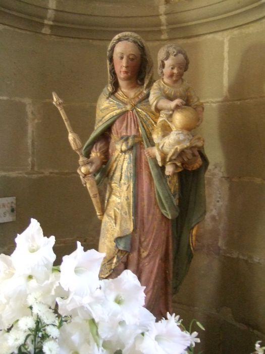 statue : Vierge à l'Enfant