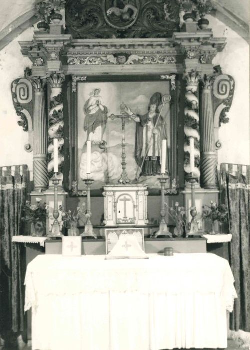 autel, retable, tabernacle (maître-autel)