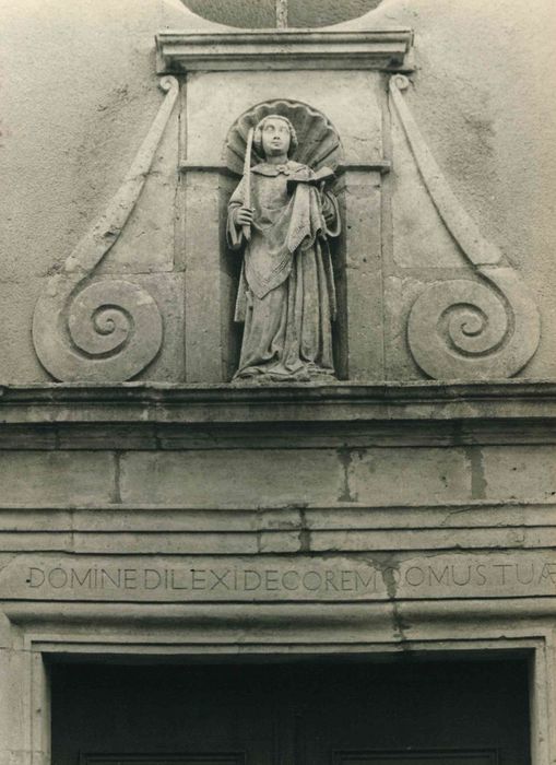 statue : Saint Elophe - © Ministère de la Culture (France), Direction Régionale des Affaires Culturelles du Grand Est – Tous droits réservés