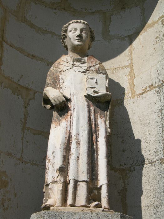 statue : Saint abbé non identifié