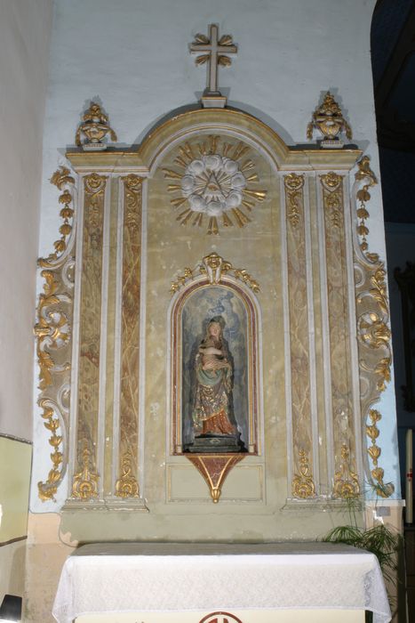 retable de l'autel latéral nord