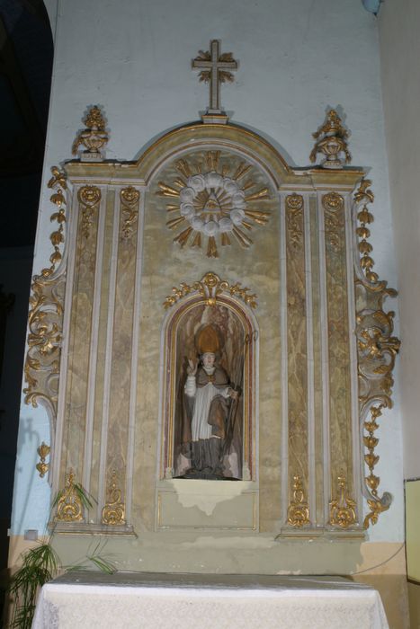 retable de l'autel latéral sud