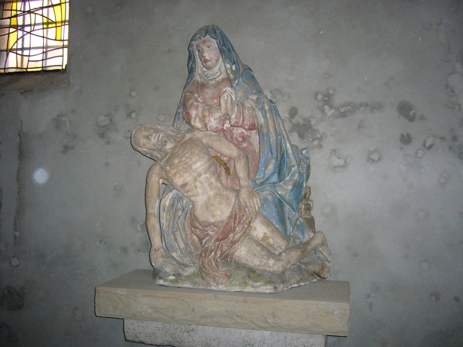 groupe sculpté : Vierge de Pitié