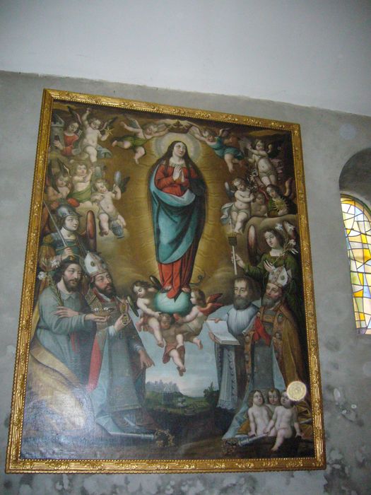 tableau : Vierge de l'Immaculée Conception