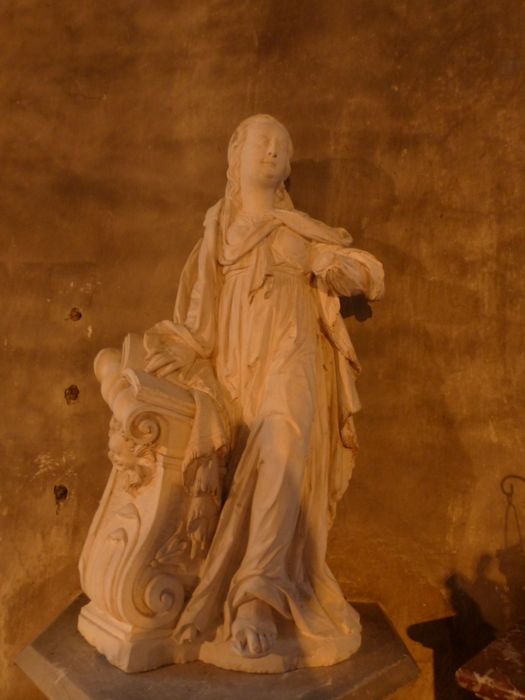 statue : Vierge (groupe sculpté de l'Annonciation)