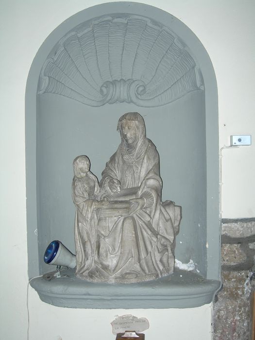 groupe sculpté : Sainte Anne et la Vierge