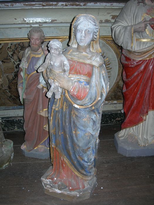 Statue : Vierge à l'Enfant