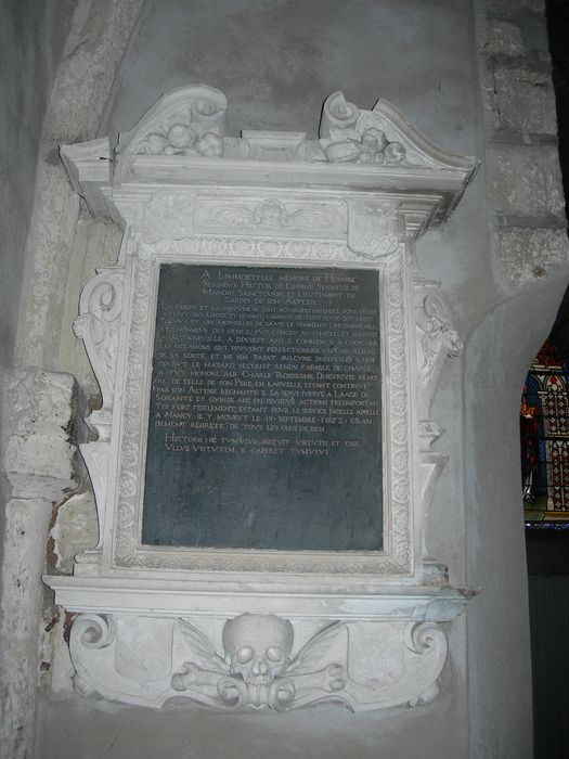 mémorial d'Hector de Lespine, seigneur de Mandres et de Saint-Ouen