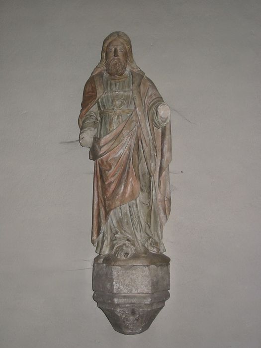 statue : Saint Joachim - © Ministère de la Culture (France), Direction Régionale des Affaires Culturelles du Grand Est – Tous droits réservés