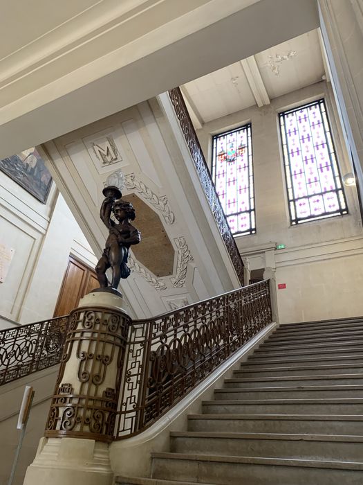 escalier d’honneur, vue partielle