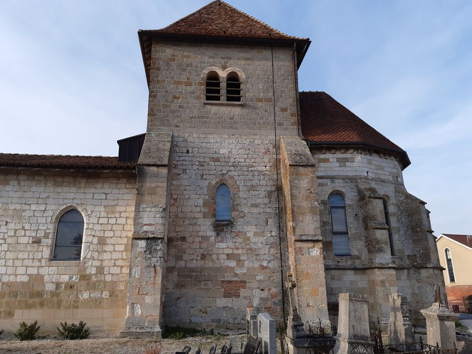 clocher, élévation sud