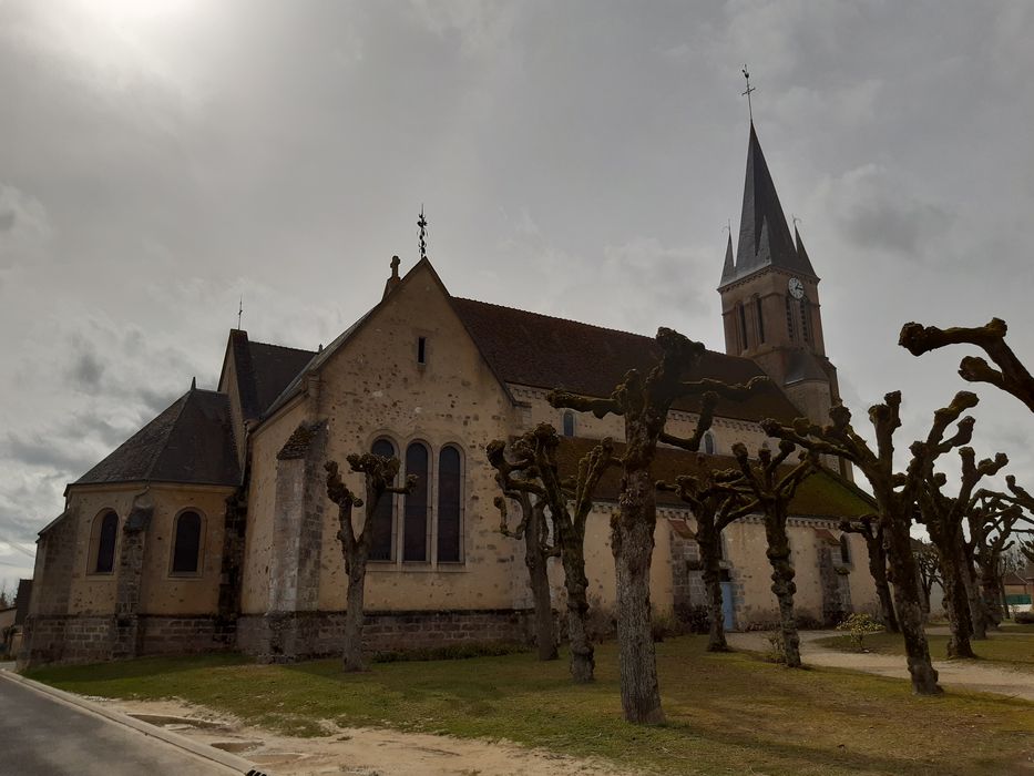 façade latérale nord