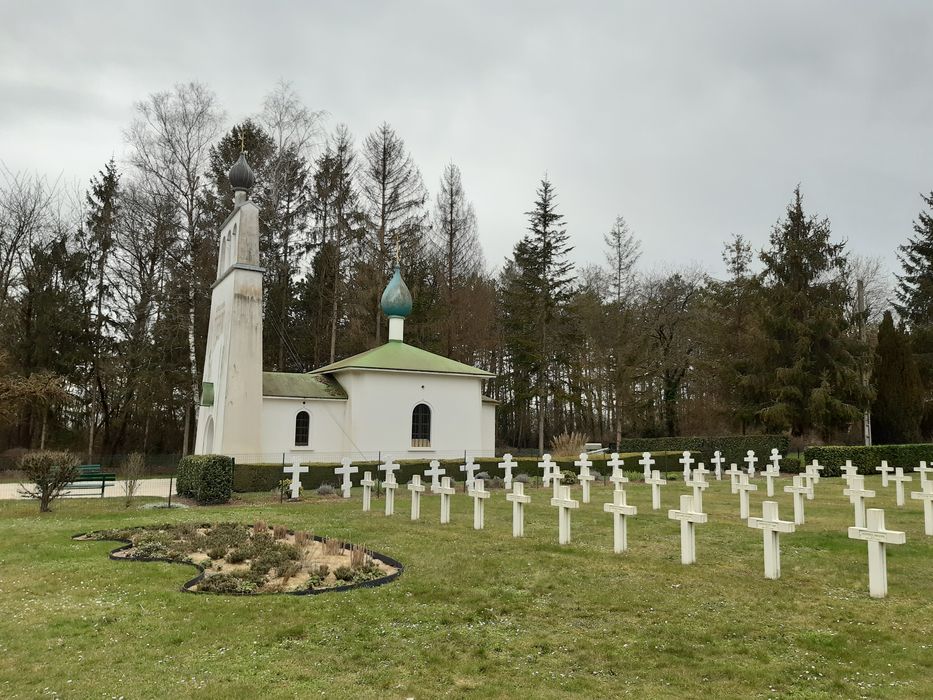 vue générale de la chapelle dans son environnement depuis le Nord-Est