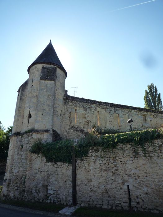 élévation nord, tour nord-est