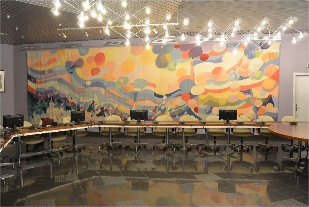 pièce murale : Fête Républicaine (la) - © Ministère de la Culture (France), Direction Régionale des Affaires Culturelles du Grand Est – Tous droits réservés