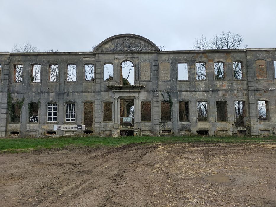 vue partielle des ruines