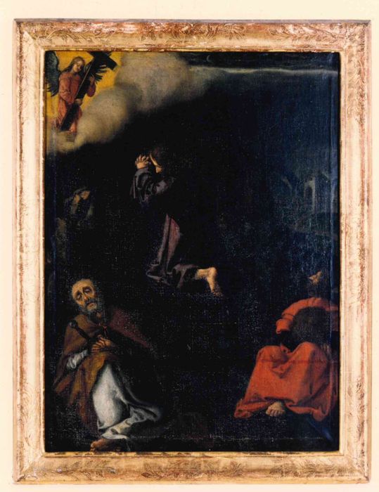 tableau : Jésus au Mont des Oliviers
