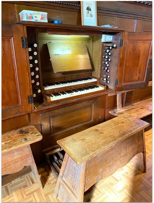 Orgue de tribune : partie instrumentale de l’orgue