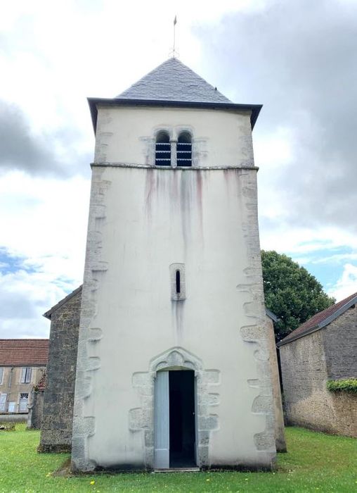 clocher, élévation ouest